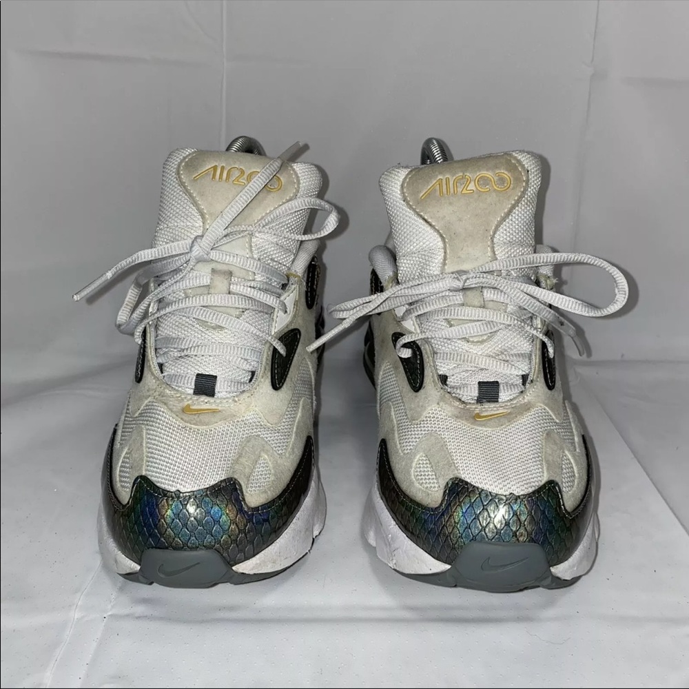 Nike Air Max 200 Baby Dragon GS Shoes CQ4009-100 7Y White Snake - Picture 2 of 7